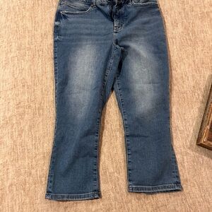 Maurice's Edgely Classic Blue Women's capris